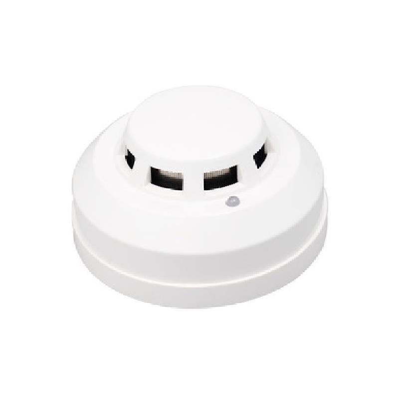 DETECTOR DE HUMO FOTOELÉCTRICO, 12V/24V, 4 HILOS, CONTACTO NA/NC