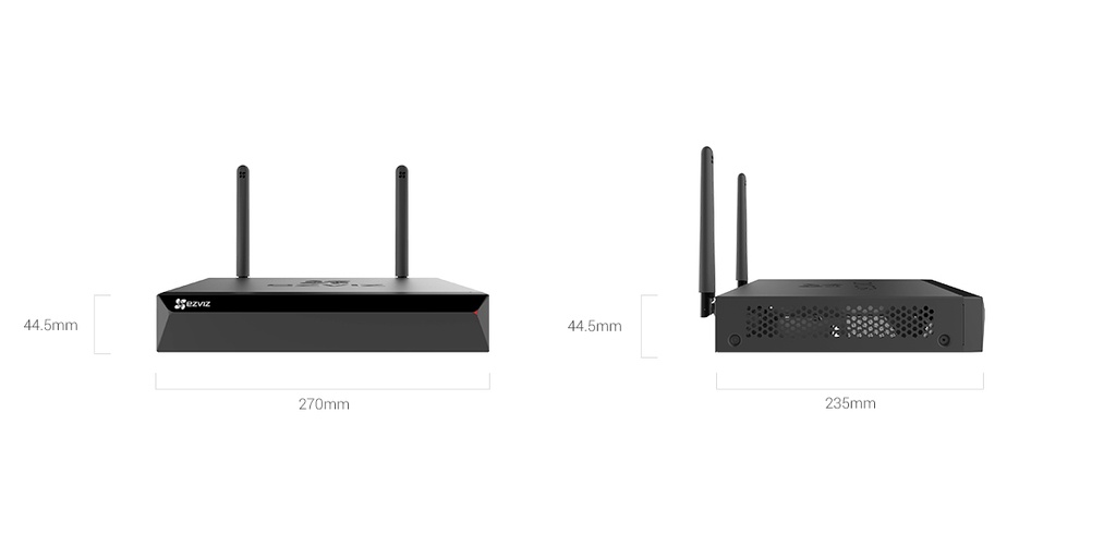 NVR EZVIZ , INALAMBRICO, 8 CANALES, (CS-X5S-R100-8W)