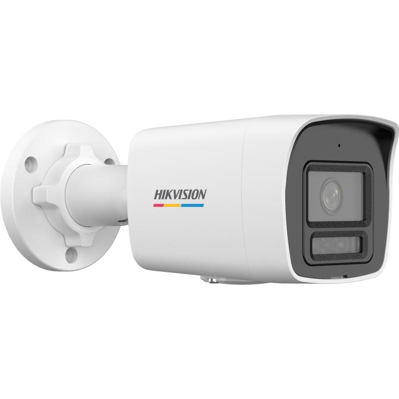 CAMARA IP, HIKVISION, BULLET, COLORVU DUAL, SLOT MICROSD, 2MP,  2.8MM, IR 30M, DETEC. HUMANO Y VEHICULOS, MICROFONO, IP67