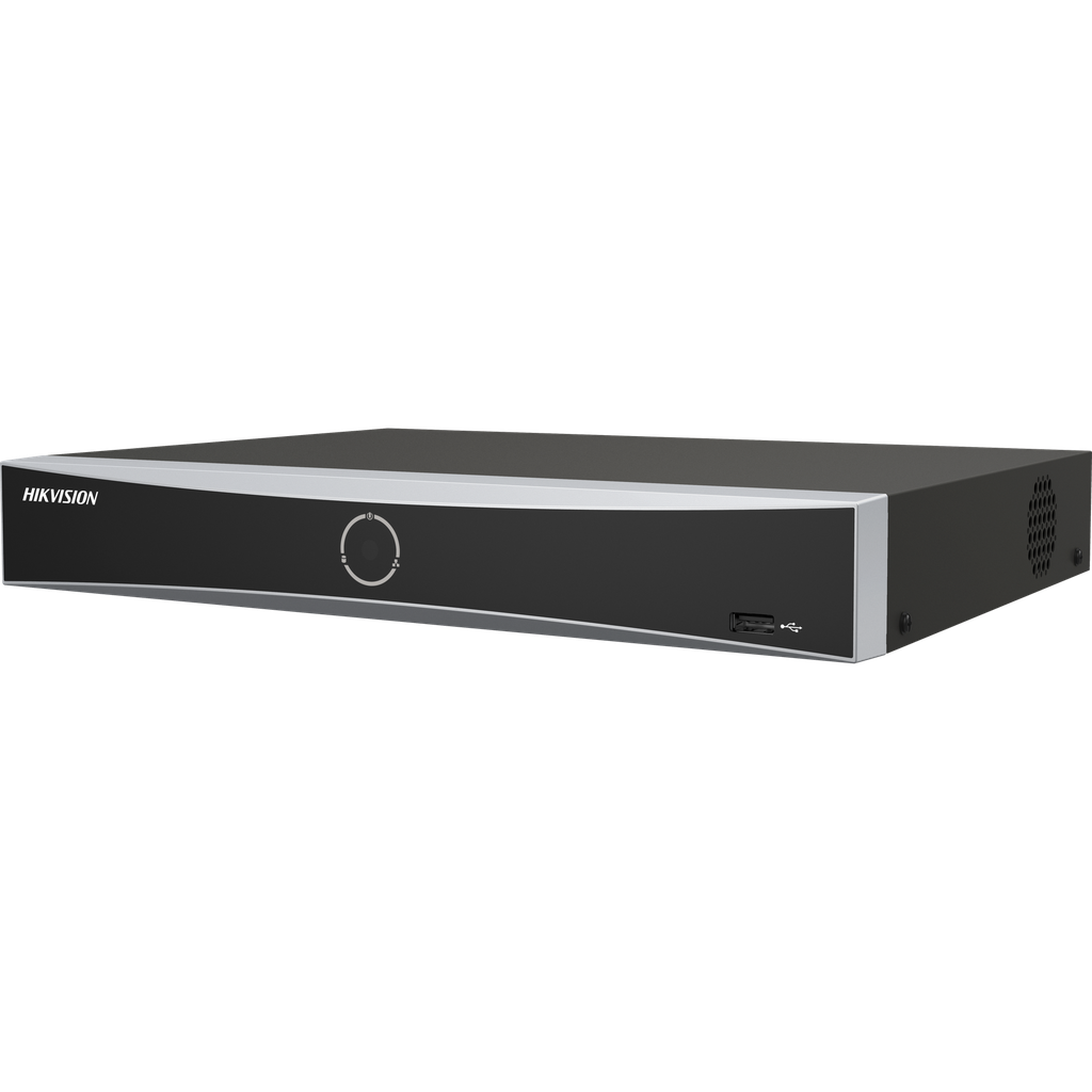 NVR HIKVISION 4 CH, ACUSENSE, 4K
