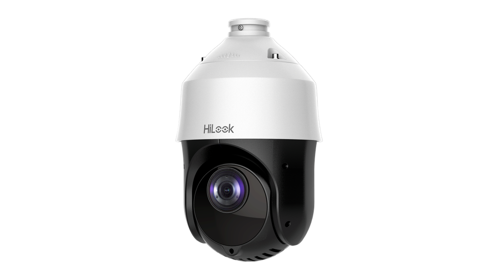 CAMARA IP ,HILOOK (BY HIKVISION), DOMO PTZ, 2MP, IR 100 MT,  ZOOM 25X, 12V, ENTRADA AUDIO, SLOT MICROSD 256 GB