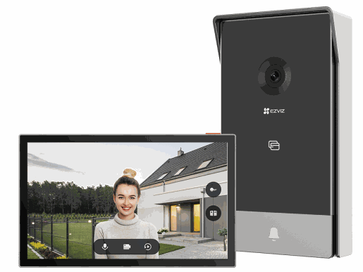 KIT VIDEOPORTERO DOMESTICO,EZVIZ, 2K (CS-HP7-R101-1W2TFC)