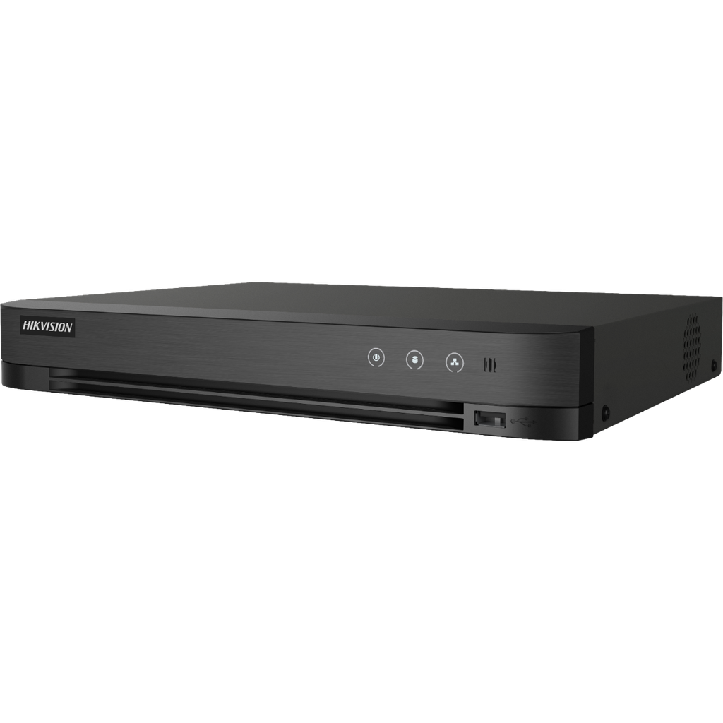 DVR HIKVISION ACUSENSE, 16 CH + 8 IP, 4MP , INTRUSION, DETEC. HUMANO, ROSTRO