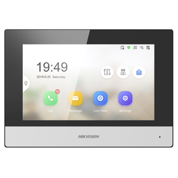 [DS-KH6320-WTE1  ] PANTALLA HIKVISION PORTERO 7" , WIFI ,TACTIL , HIK CONNECT , 256 MB INTERNA