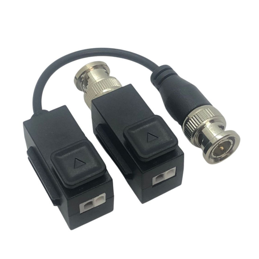 [DS-1H18S/E] BALUN SUP. HIKVISION, A PRESION 1 CON CHICOTE , 5MP, ENCADENABLE