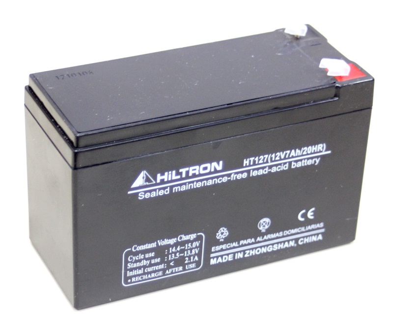 [B12HT127] BATERIA 12V 7 AMP, HILTRON