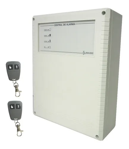 CENTRAL 2 ZONAS-2 CONTROLES REMOTOS Y RECEPTOR UNIVERSAL | Sielse SRL