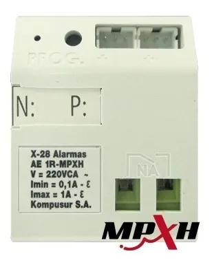 [AED 1R-MPXH] CONTROL DISP ELECTRICOS, 1 RELE  8 AMP, RIEL DIN