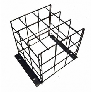 REJA PROTECTORA PARA CAMARAS 15X15X15, COLOR NEGRO, REFORZADA CON SOLAPAS