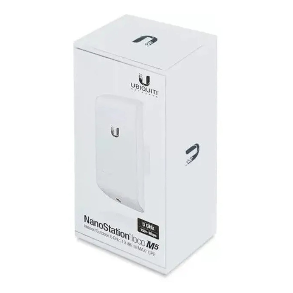 [LOCOM5-AR] UBIQUITI AIRMAX M5 NANOLOCO 5GHZ 13DBI CPE 