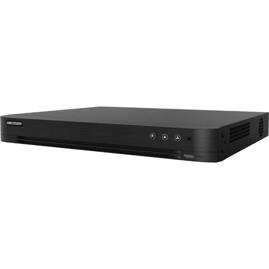 [DS-7232HQHI-K2] DVR HIKVISION TURBO 4.0, 32 CH, 1 AUDIO,  PENTAHIBRIDO H265+, 3MP (2 CH) , 2 HDD HASTA 6TB