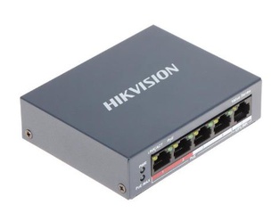 SWITCH HIKVISION POE DE 4 PUERTOS, NO GESTIONADO