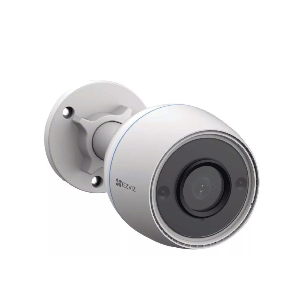 [H3C-COLOR] CAMARA IP, EZVIZ , EXTERNA, 2 MP, WIFI, 2.8 MM, MIC, DEFENSA C/LUZ, COLOR DE NOCHE, DETEC. HUMANOS, SLOT SD, IR 30MT (CS-H3C-R100-1K2WFL)