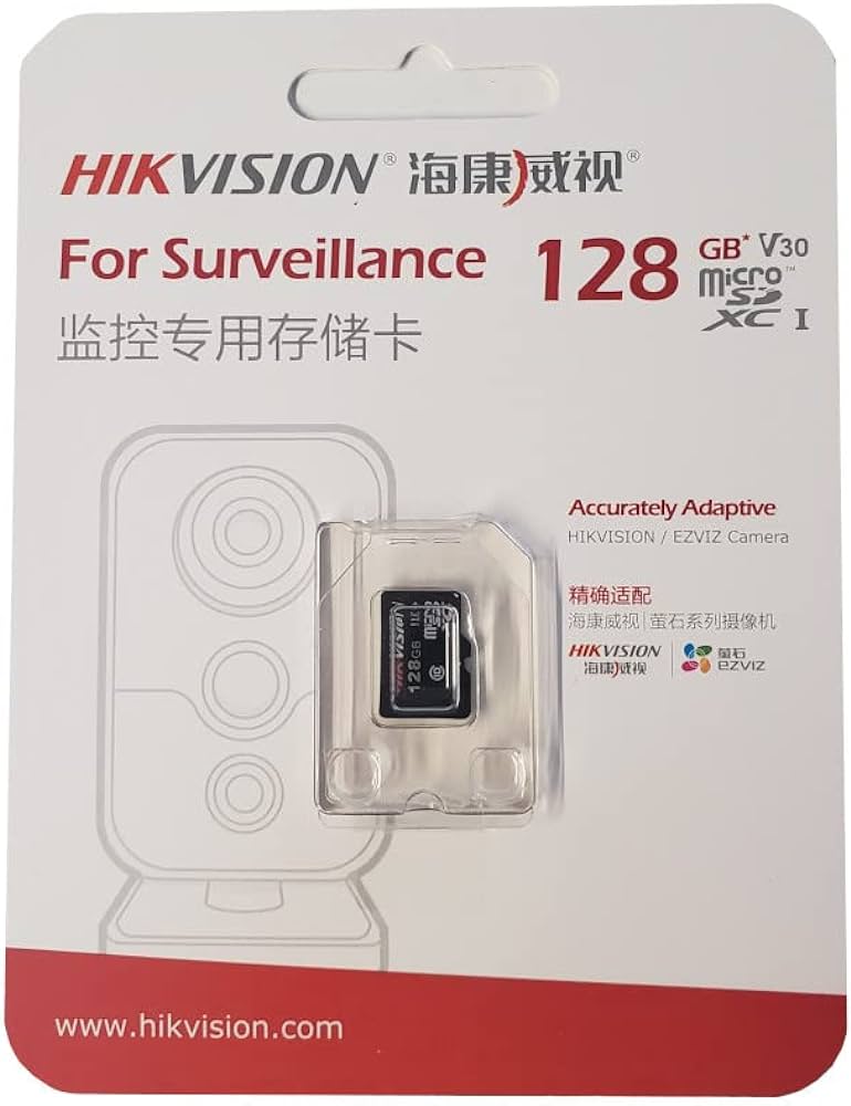 [HS-TF-P1/128G] TARJETA MICROSD 128GB HIKVISION, VIGILANCIA, LINEA P PRO , ESPECIAL  24/7, HASTA 4K