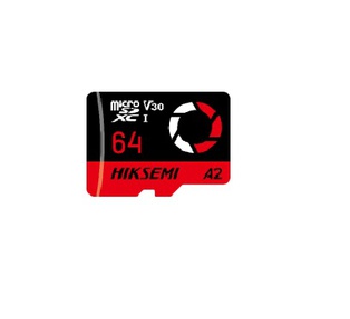 TARJETA MICROSD  64GB HIKSEMI , VIGILANCIA , LINEA E MEDIA, ESPECIAL EVENTOS, HASTA 2K
