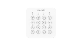 TECLADO INALAMBRICO AXHOME DE HIKVISION, LED INDICADOR, FUNCIONES DE ALARMA DE FUEGO, PANICO Y MEDICA
