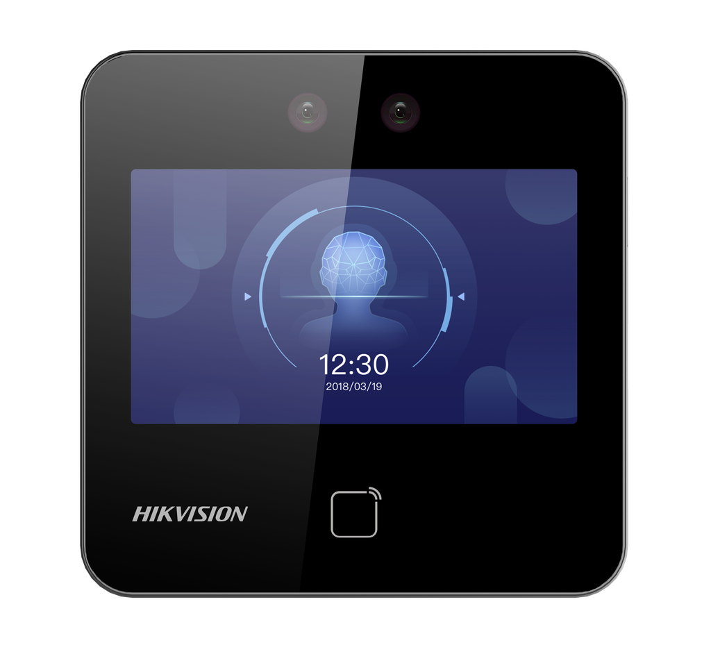 [DS-K1T343MWX] CONTROL DE ACCESO HIKVISION,1500 ROSTROS, 3000 TARJETAS MIFARE