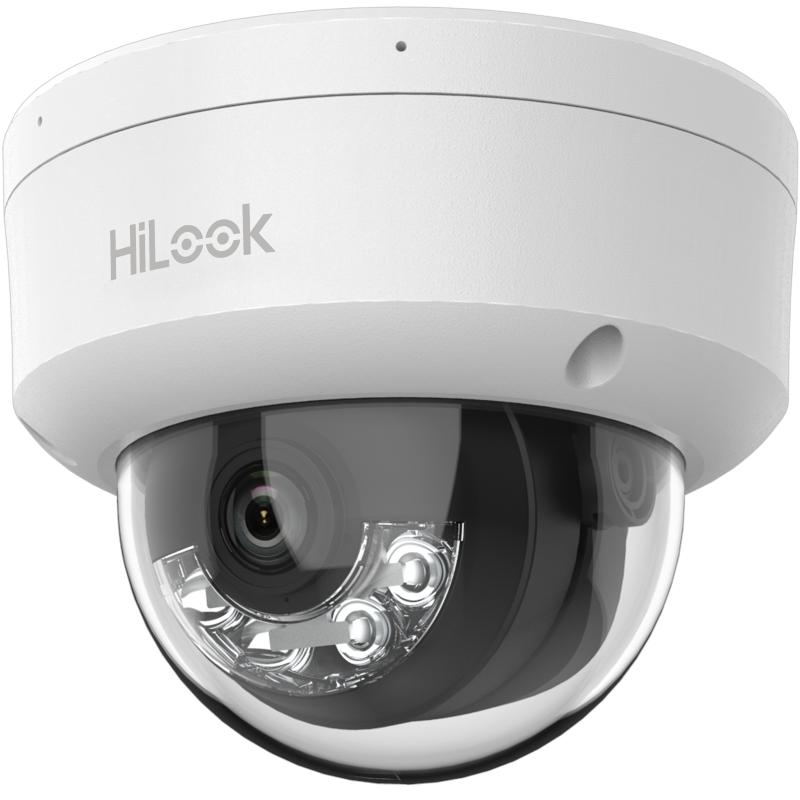 [IPC-D120HA-LUC] CAMARA IP, HILOOK (BY HIKVISION), DOMO, 2MP, 2.8MM, IR 30M, DETEC. HUMANO Y VEHICULOS, MICROFONO, POE (EQUIVALE 1121G2)