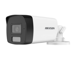 CAMARA HIKVISION, BULLET, COLORVU DUAL, 5MP, 2.8MM, EXIR Y/O LUZ BLANCA 40M, MICROFONO