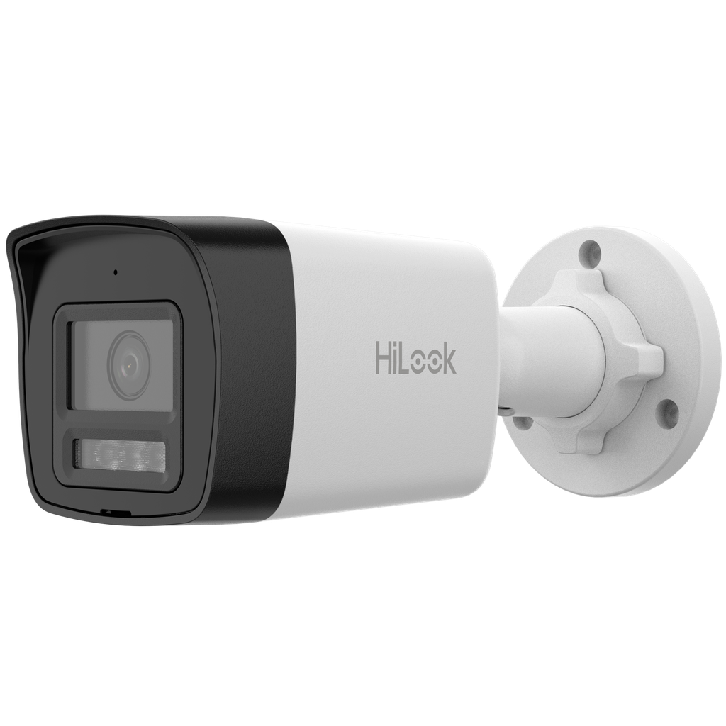 [IPC-B140HA-LUFC] CAMARA IP, HILOOK (BY HIKVISION), BULLET, COLORVU DUAL, 4MP, 2.8MM, IR 20M, DETEC. HUMANO Y VEHICULOS, MICROFONO, POE (EQUIVALE 1047)